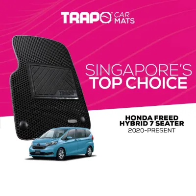 [TOP CAR MAT FOR HONDA] Car Models / Car Mat / Anti-Slip Mat [BLACK BASE BLACK LINING ONLY]