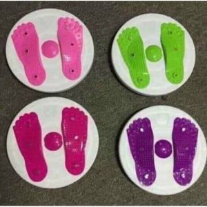 Đĩa Xoay Eo Tập Thể Dục 360 Độ Đĩa Xoay Eo Giảm Cân Tại Nhà Bàn Xoay Eo Tập Cơ Bụng Có Hạt Massage Chân