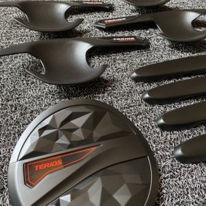 Paket lengkap Cover handle Outer Handle All New Terios 2018 2019 Hitam