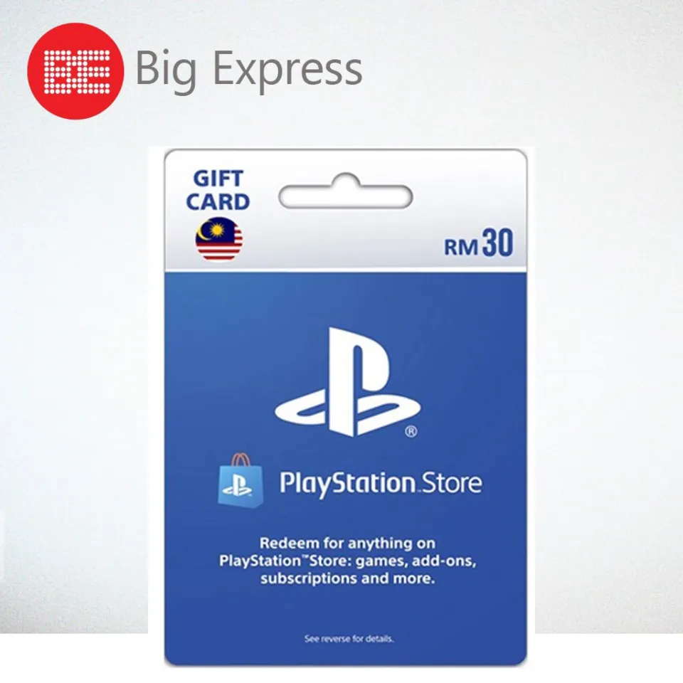 🇲🇾MY] PSN Malaysia Wallet Card Credit PlayStation Network