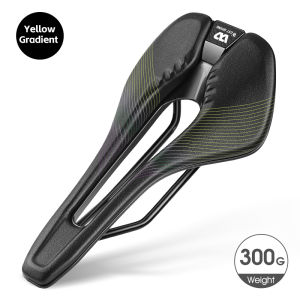 เบาะนั่งจักรยานบนถนนขี่จักรยานตะวันตกเบามากระบายอากาศได้อานเบาะรถจักรยานแข่งจักรยานพับเก็บได้อานจักรยานอุปกรณ์เสริม