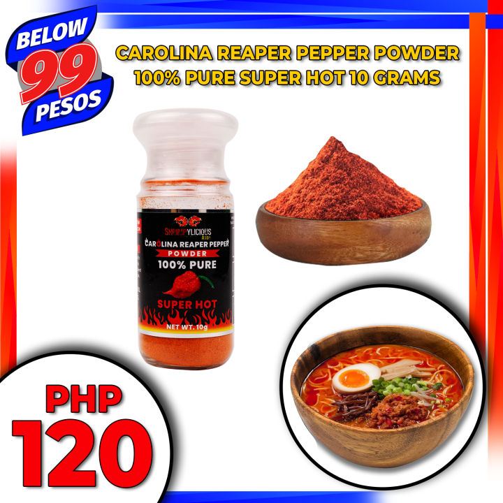 Below99pesos Carolina Reaper Pepper Powder 10g/50g 100 Pure , Chili