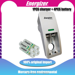 Energizer Original AAA Batteries Charger + 1.2V AAA 900mAh Ni-MH Rechargeable Batteries