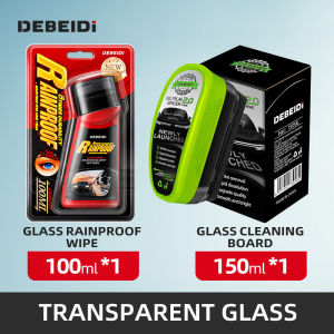 Chai Bôi Chống Bám Nước Kính Ô Tô DEBEIDI DB-100 Đầu Lau Liền Chai Hiệu Ứng Lá Sen Chống Mờ Gương Bền 12 Tháng Techzom