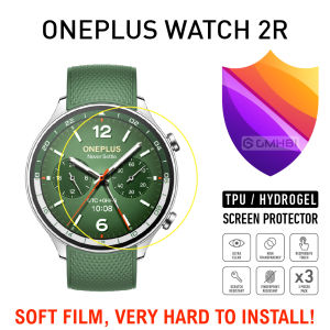 3 pieces OnePlus Watch 1 2 2R 3 43mm 46mm Nano TPU Hydrogel Film Shock Absorption Screen Protector Guard