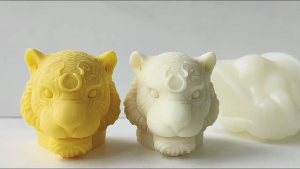 Tigers Head Silicone Mold 3D Animal Scented Molds Plaster Soap Resin Mold Chocolate Cake Baking Tool Home