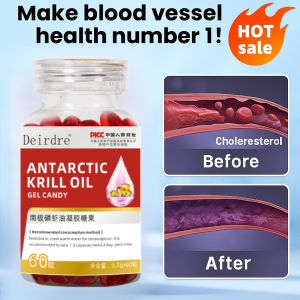 Official Authorized  Antarctic Krill Oil  Improve Immunity Anti-oxidation Deep Sea Fish Oil Soft Capsule  Omega-3 正版南极磷虾油