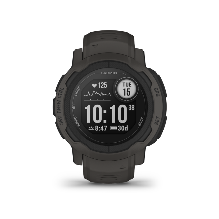 Garmin Instinct 2, Rugged Outdoor Fitness, GPS Smartwatch, for Outdoor