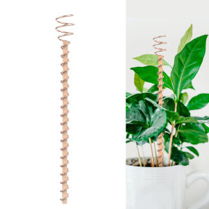 Copper Coil Plant Stakes Plant Support Stakes Durable Rustproof Eco Friendly Reusable Garden Vegetable Trellis Gardening Tools Plant Accessories