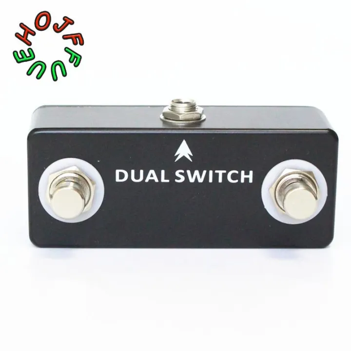 Guitar Pedal DUAL SWITCH Normally Open Dual Footswitch Effect Pedal ...