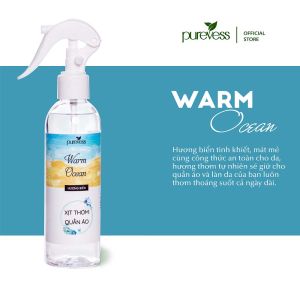 Xịt thơm quần áo Purevess xịt quần áo chăn drap xịt phòng