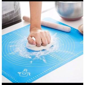 Alas Adonan Kue Silicone Dapur Tatakan Ukuran 50X40cm / alas adonan / alas kue / dapur / perlengkapan dapur / bikin kue / adonan / Alas B27
