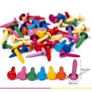 Set 100 đinh cánh phượng/ đinh ghim 2 chân làm học liệu con rối-ESTLA
