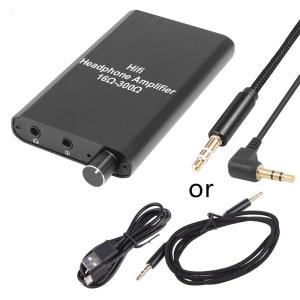 Headphone Amplifier 3.5mm AUX input and output Two-stage Switch Hi-Fi Earphone Headset Switch AMP