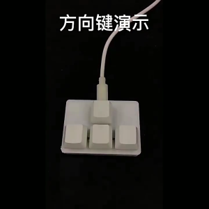 Keyboard 4 Key Direction Arrows Keypad Up Down Left Right Programming USB Mechanical Keypad PC Hot Swappable Keypad