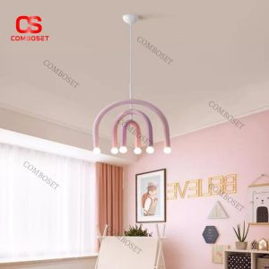 Đèn Thả Trần Vòng Cung Nhiều Lớp Phong Cách Bắc Âu
