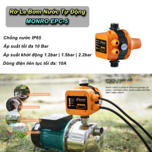 Rờ Le Tự Động Bơm Nước Bằng Áp Suất MONRO EPC-5 Cao Cấp - BestMartVN