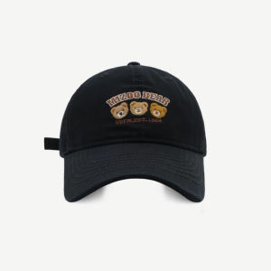 Mũ Bóng Chày Nam Nữ Thêu Ba Gấu Nhỏ Dễ Thương Vành Rộng Che Nắng Muzini MLT29