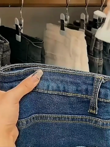 10Pcs/lot Multifunctional Hanger Adjustable Clothes Pants Storage Rack Stainless Steel Clips Portable Travel Towel Hooks