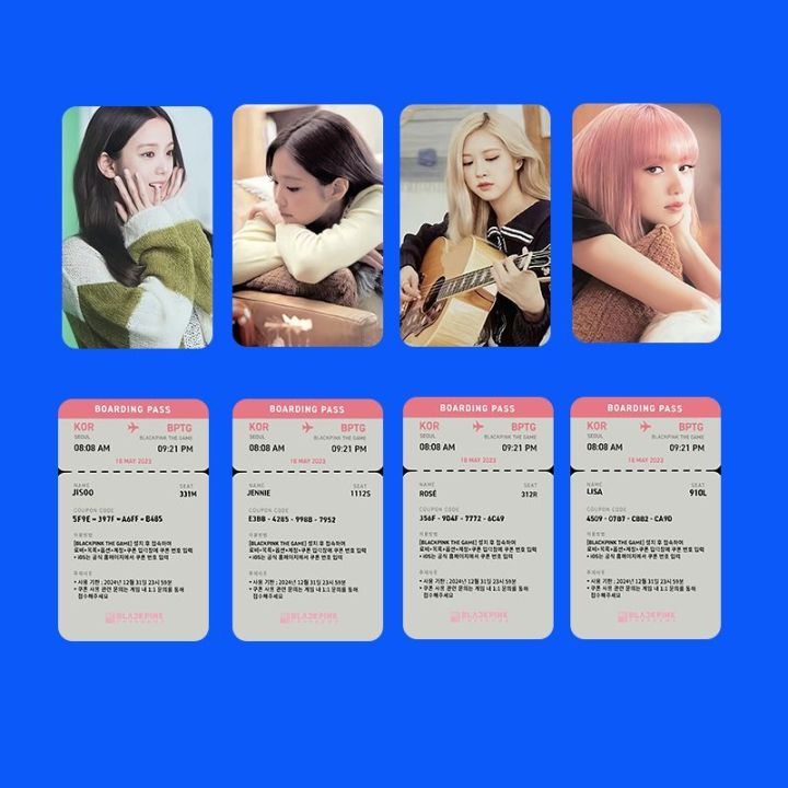 BLACKPINK THE GAME PHOTOCARDS FANMADE GRATIS