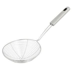 Serok Saringan Minyak Penggorengan Laba-Laba Uk KECIL / Ikan / Kerupuk / Ayam / Stainless Steel