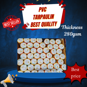 {READY STOCK} PVC Tarpaulin Thickness 280gsm 3.2m (10)