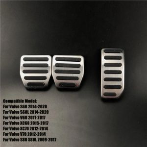 Kaly Car Styling Fuel Brake Pedal For Volvo S60 S60L V60 XC60 XC70 S80 S90 V90 XC90 XC40 S40 V40 C30 C70 Polestar LYNK&CO GEELY BOYUE Q3P9R
