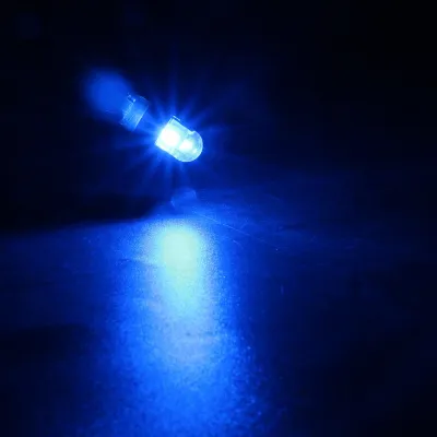 Lampu LED T10 W5W Rocket 2 SMD 3030 DC 12V Lampu Senja Plafon Speedo Plat Nomor Motor Mobil