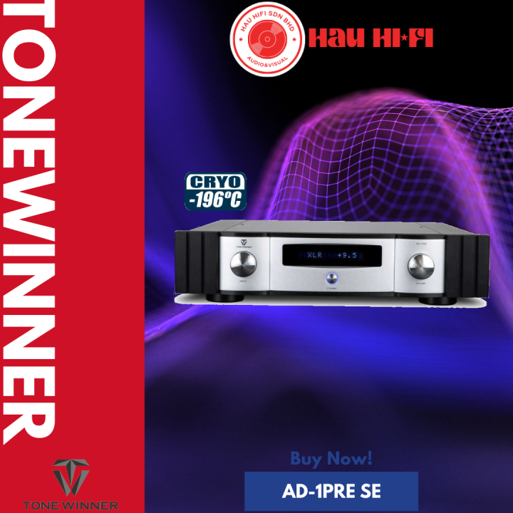 Tonewinner AD-1PRE (SE) Hi-End Stereo Pre Amplifier (Cryo -196°C ...