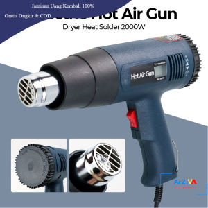 ZHCY Electric Hot Air Gun Dryer Heat Solder 2000W 886A with LED