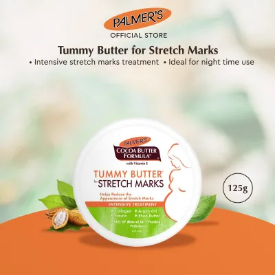 Palmers Tummy Butter for Stretch Marks 125g (Suitable for Pregnancy Use)