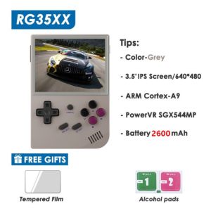 ANBERNIC RG35XX Mini Handheld Game Console Linux 3.5-inch IPS 640x480 Screen Game Playe Gifts For Children and Adults