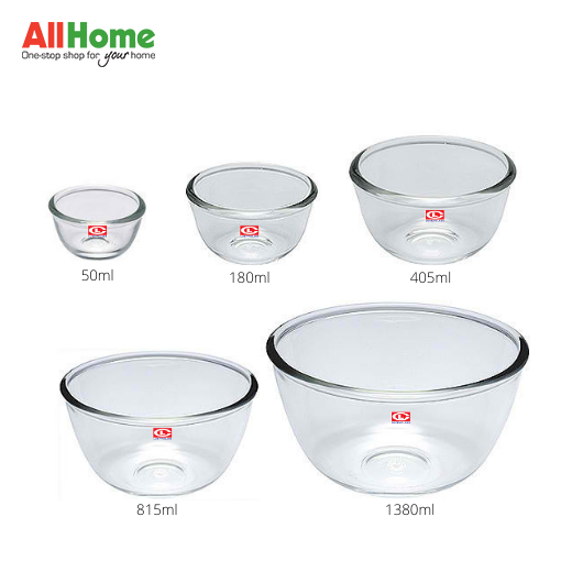 LUCKY GLASS Clear Glass Bowl | Lazada PH