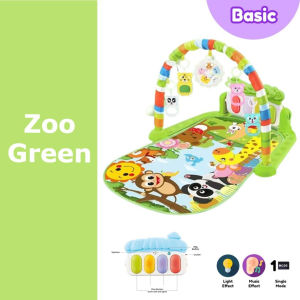 Ready Stock Premium  USB Type Baby Kick Play Musical Playmat Playgym Piano Newborn Kids Toy Toddler Activity Mat Music