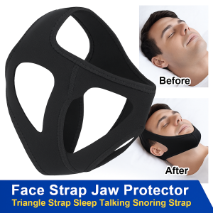 Triangular Chin Support For Anti Snoring Skin Friendly And Breathable Precise Support To Prevent Snoring A Great Sleep Aid For Both Men And Women