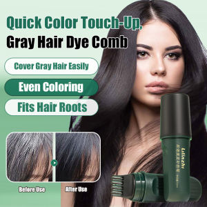 ครีมย้อมผมกันน้ำ 2-in-1 กันเหงื่อ ใช้งานง่าย ปิดผมขาวได้สนิท