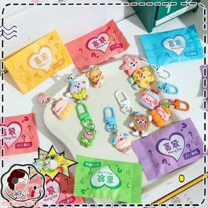 30Pcs Keychains Blind Bag Toy Surprise Bag Cartoon Mini Pendant Blind Box Accessories Birthday Gifts