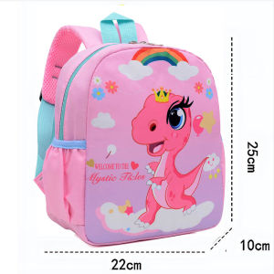 กระเป๋านักเรียนอนุบาลเด็กผู้ชายกระเป๋านักเรียนของเด็กผู้หญิงน่ารักสัตว์เป้สะพายหลังการ์ตูนกระเป๋าเป้สะพายหลังขนาดเล็กป้องกันการ