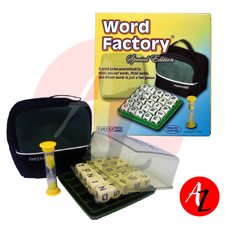 Word Factory Board Game with Bag Family Board Game Lazada PH