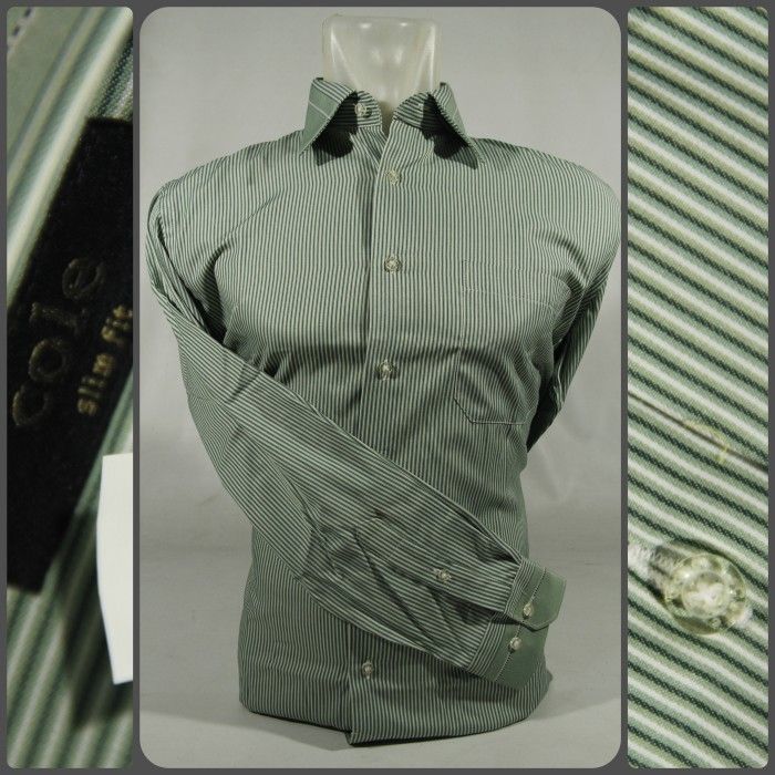 Cole Kemeja Lengan Panjang Pria Print Check Hil