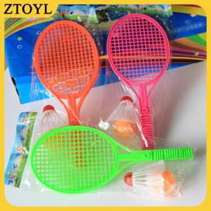 ZTOYL  Trẻ em ngoài trời cầu lông tennis đặt vợt cha-con thể thao Đồ chơi giáo dục