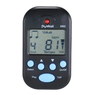 Professional Metronome Digital LCD Clip Tuner Beat Tempo for Guitar Piano Violin Mini Metro Bass Musical Instrument
