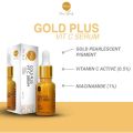 PIPIQIU Serum Gold Plus Vit C Hyaluronic Niacinamide AHA BHA PHA Peeling. 