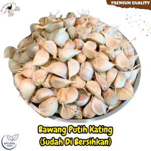 Bawang Putih Kating Segar Bersih Potekan Sudah Dibersihkan 100 gram Garlic Fresh cutting