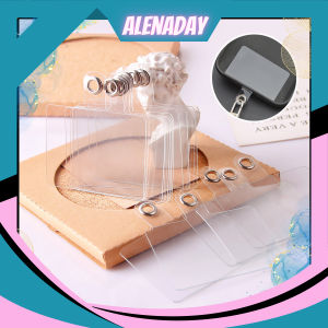 ALENADAY - Mika Cantolan Holder Hp Phone Chain casing Handphone strap plastik Bening AD09