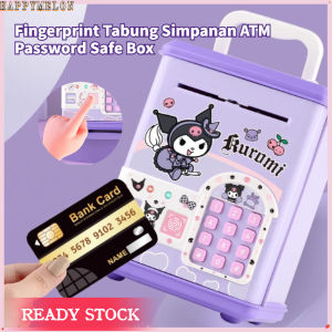 [READY] ATM Machine Unlock with Card & Fingerprint Tabung Simpanan ATM Password Safe Box Kuromi Melody Design ATM Tabung Music Coin Bank 存钱罐