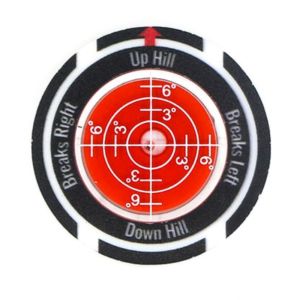 GEANAN ClearTransparent Golf Tools Leveler High Precision Ball Marker Golf Spirit Level Golf Putting Training Tool Golf Slope Meter Gift for Golfers