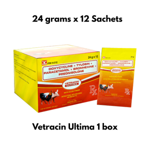 Vetracin Ultima Triple Action Total Protection for RespiratoryVetracin premium powder6grams 24grams