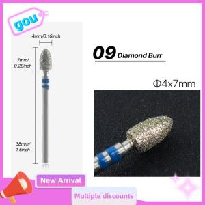 gou Lớp Biểu Bì Làm Sạch Carbide Nail Khoan Bit Kim Cương Quay Burrs Điện Nail Tập Tin Cho Làm Móng Tay Móng Chân Công Cụ