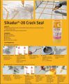 SIKA Sikadur®-20 Crack Seal LOW VISCOSITY AND SEMI ELASTIC EPOXY RESIN (160ML) /Semi elastic crack sealing /CRACK CEMENT. 